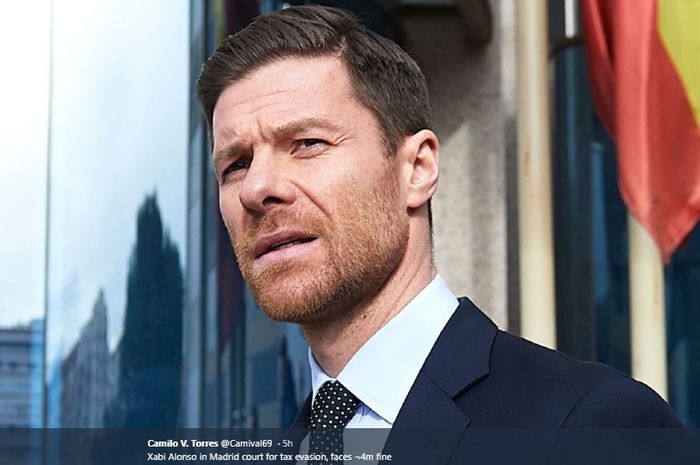 Eks gelandang bertahan Liverpool dan Real Madrid, Xabi Alonso.