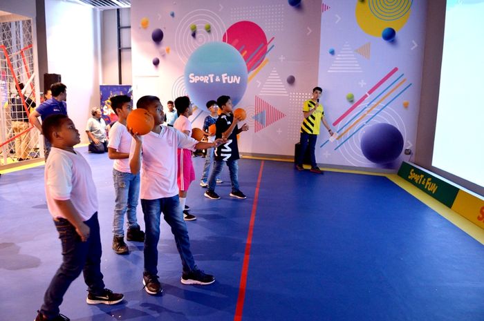 Sport and Fun, Wahana Permainan Augmented Reality Terbaru di Jakarta Bobo