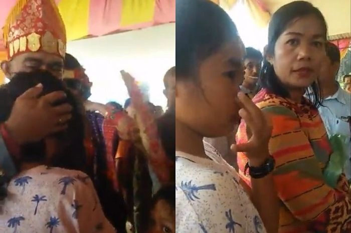 Anak menangis saat menyaksikan ayahnya nikah lagi