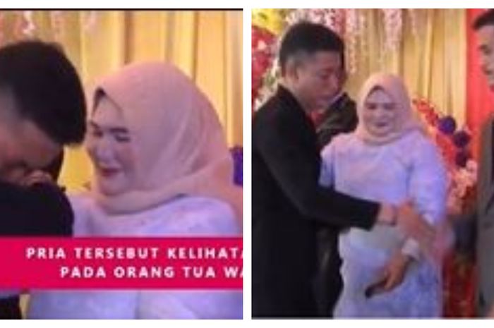 Pria ini Hanya Bisa Datang Sebagai Tamu Undangan dari Mantannya, Reaksi Mempelai Pria Sungguh Diluar Dugaan!