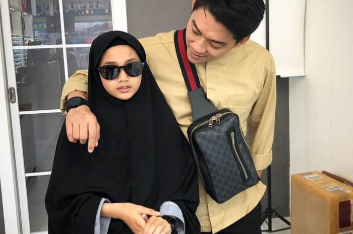 Rania Dzaqira dan papa Ifan 'Seventeen'