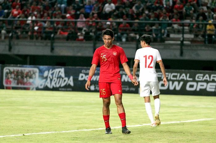 Penampilan perdana Serdy Ephy Fano Boky bersama Timnas Indonesia U-19 saat ujicoba internasional melawan Timnas China.