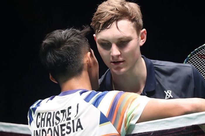 Jonatan Christie dan Viktor Axelsen