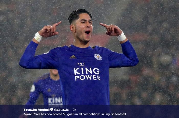 Penyerang Leicester CIty, Ayoze Perez, mampu mencetak hat-trick ke gawang Southampton dalam kemenangan telak timnya 9-0 dalam lanjutan pertandingan pekan ke-10 Liga Inggris.