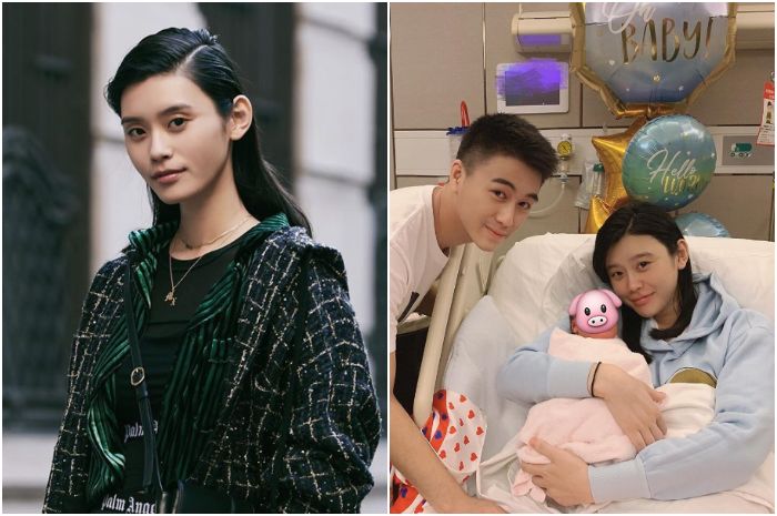 Model cantik yang dibayar untuk melahirkan