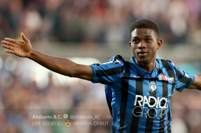 Winger muda Atalanta berusia 17 tahun, Amad Traore, turut mencetak gol ketika timnya membantai Udinese dengan skor 7-1 pada lanjutan Liga Italia Serie A, Ahad (27/10/2019) di Stadion Gewiss, Bergamo.