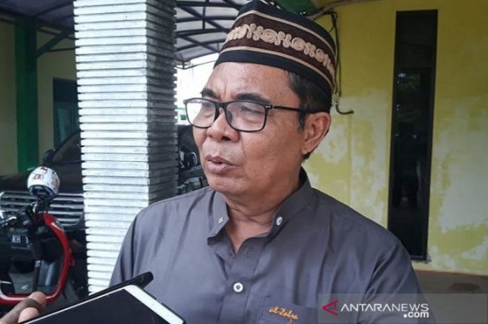 Bendahara Kalteng Putra Khairul Fahmi saat menjelaskan mengenai dirinya tidak terbukti mengatur skor atau menyuap perangkat pertandingan saat Kalteng Putra berhadapan dengan Persela Lamongan di Palangka Raya, Selasa (29/10/2019).