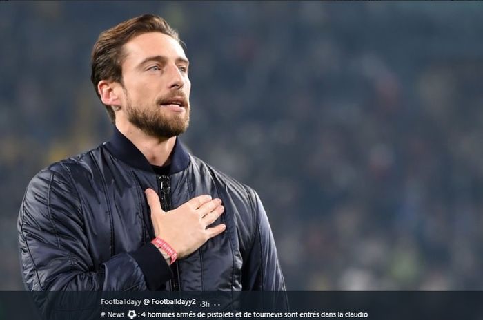 Eks gelandang tengah Juventus, Claudio Marchisio.