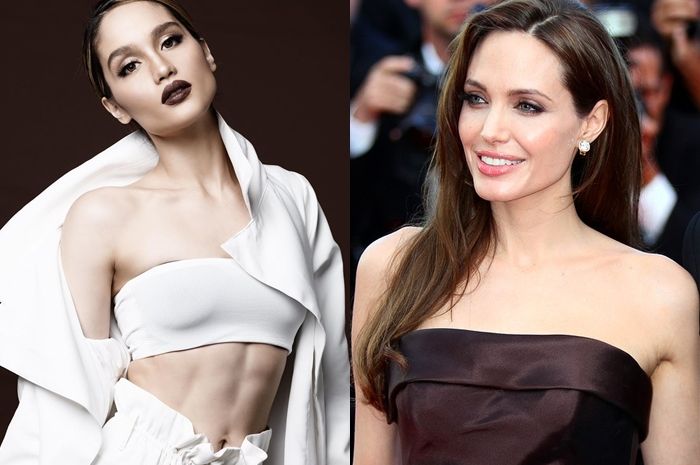 Pamer Kaki Mulus Berbalut Busana Belahan Dada Rendah, Cinta Laura Malah Disebut Mirip Angelina Jolie