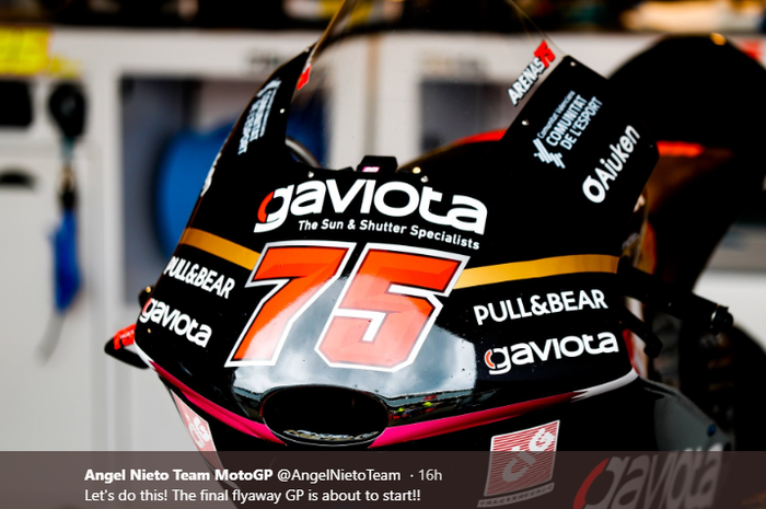 Tim Angel Nieto menjadi salah satu korban pencurian yang terjadi di tengah berlangsungnya seri balap MotoGP Malaysia di Sirkuit Sepang, 1 November 2019.