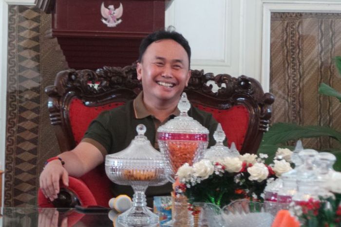 Gubernur Kalimantan Tengah Sugianto Sabran, saat ditemui wartawan di rumah dinasnya di Palangkaraya, Kalimantan Tengah, Senin (1/5/2017).