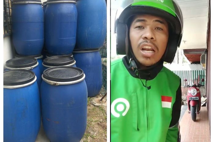 Viral curhatan pengemudi ojek online menceritakan pengalamannya menerima pesanan mengirim benda tak biasa dari seorang pelanggan