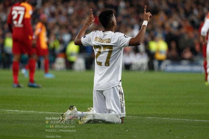 Winger Real Madrid, Rodrygo Goes.