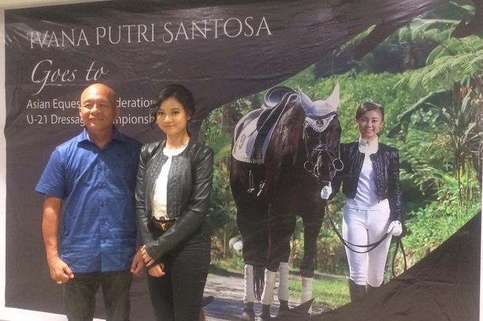 Atlet berkuda Indonesia, Ivana Putri Santosa, kembali mendapat kesempatan untuk tampil pada Asian Equestrian Federation (AEF) di Qatar pada 2020. 
