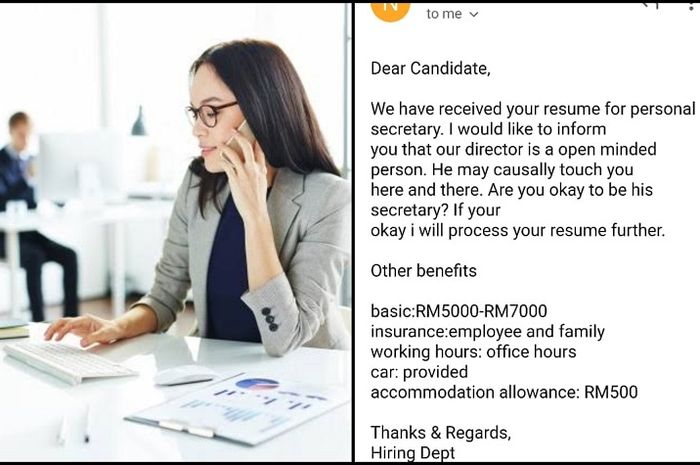 Lamar Pekerjaan jadi Sekretaris Pribadi, Wanita ini Langsung Diterima tapi Syarat yang Diajukan Bosnya Bikin Merinding.