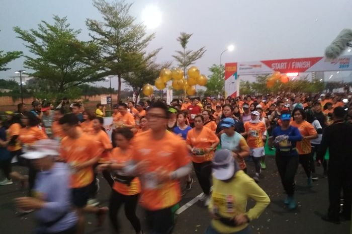 Ajang lari tahunan Danamon Run 2019 yang merupakan edisi ketiga berlangsung pada Minggu (9/11/2019) di ICE, BSD Tangerang.