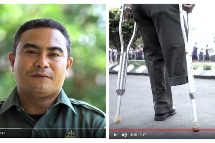 Kehilangan Kaki Akibat Ranjau Saat Bertugas, Prajurit TNI Ini Sempat Ingin Bunuh Diri, Lihat Keberhasilannya Saat Ini!