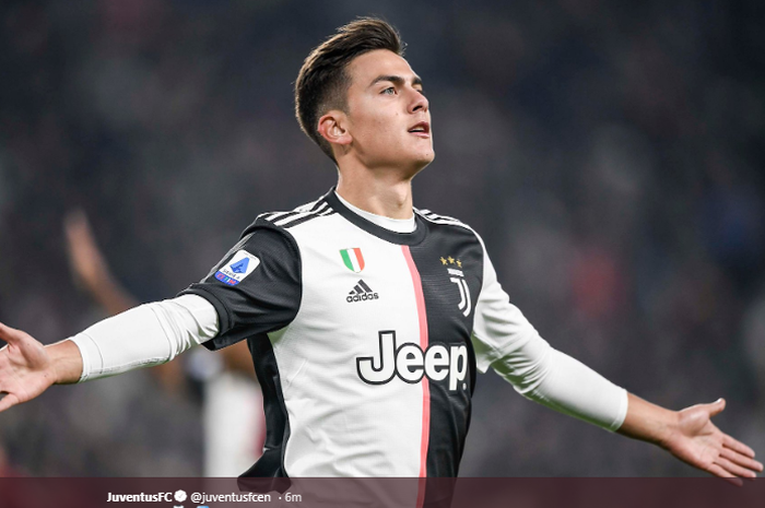 Striker Juventus, Paulo Dybala .