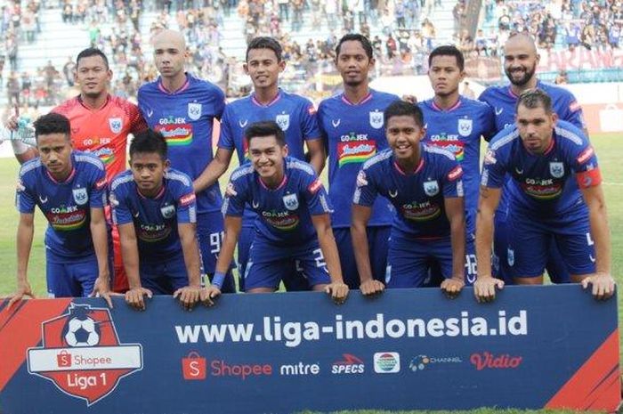 Skuad PSIS Semarang saat berlaga di Liga 1 2019.