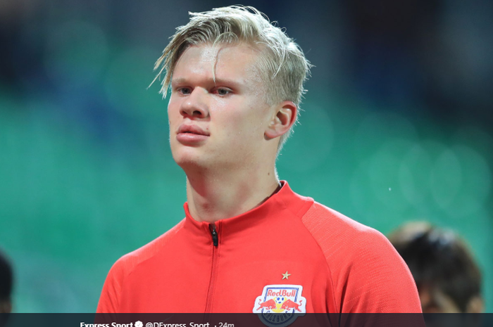 Striker Red Bull Salzburg, Erling Braut Haaland dikaitkan dengan Real Madrid dan Manchester United