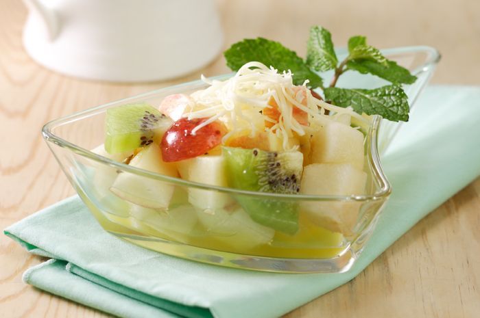 Salad Buah Keju Enak Jadi Lebih Menyegarkan Dengan Resep