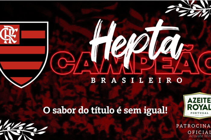 Flamengo dipastikan menjadi Hepta Campeao alias juara Liga Brasil untuk ketujuh kalinya, Minggu (24/11/2019).