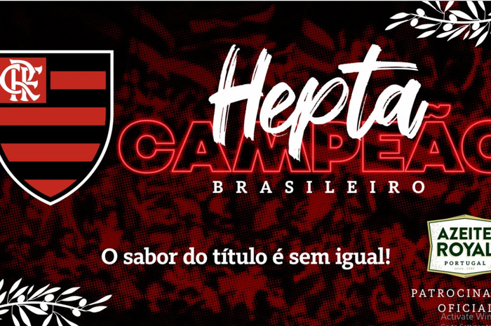 Flamengo dipastikan menjadi Hepta Campeao alias juara Liga Brasil untuk ketujuh kalinya, Minggu (24/11/2019).