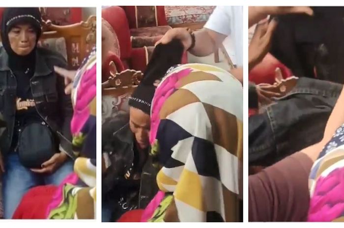 Wanita yang diam-diam nyelonong masuk ke rumah warga