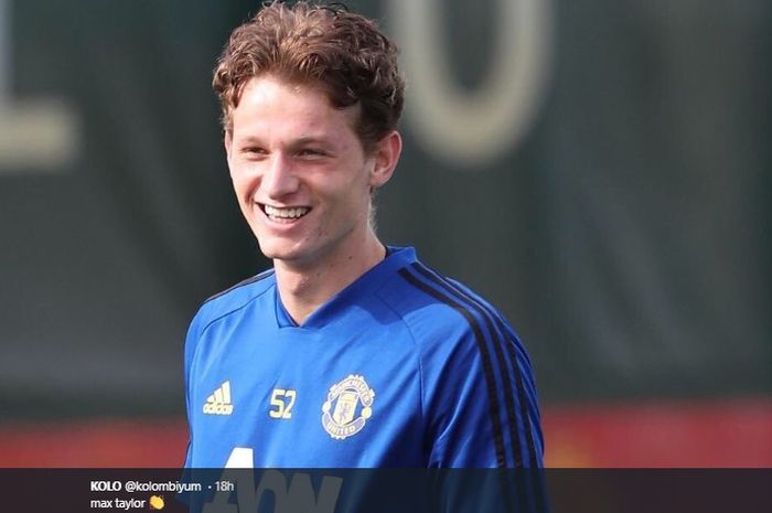 Pemain muda Manchester United, Max Taylor.