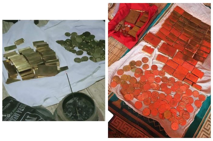 Entah Apa Yang Merasuki Sudirman Rupanya Emas Batangan Yang Ditemukannya Lewat Mimpi Hanya Barang Palsu Begini Fakta Dibaliknya Semua Halaman Suar