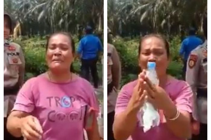 Tanahnya Cuma Dibeli Rp18 Ribu Per Meter Untuk Jalan Tol, Emak-emak ini Nagis Histeris Minta Pertolongan Pak Jokowi: Seusai Janji Pak Jokowi Tidak Ada Ganti Rugi Adanya Ganti Untung!