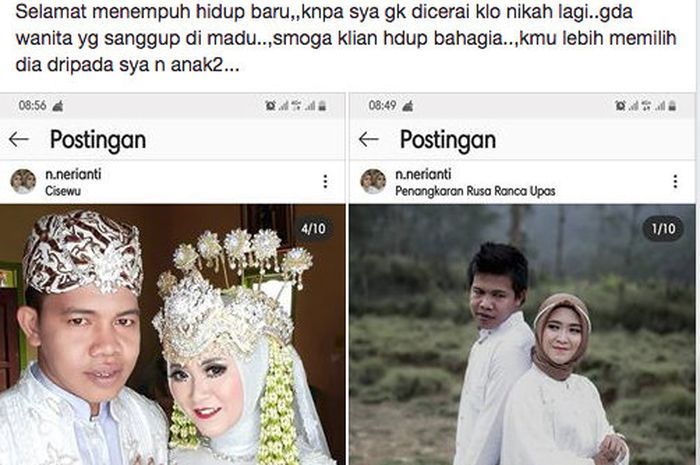 Curhatan istri sah soal suaminya yang nikah lagi