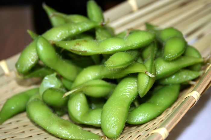 Edamame juga punya manfaat untuk kesehatan tubuh.