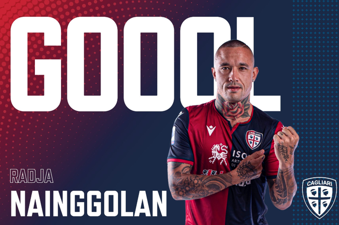 Radja Nainggolan, melesatkan Cagliari di klasemen Liga Italia dengan gol dan assist-nya.