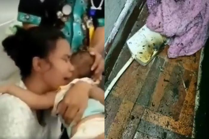 Detik detik Seorang Ibu Coba Menghidupkan Buah Hati yang Tewas Karena Kabel Listrik! Bikin Hati Teriris 