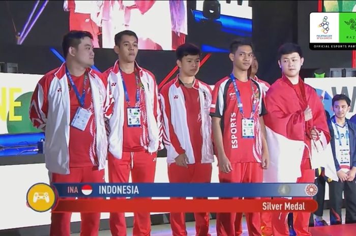 Timnas MLBB Indonesia raih medali perak di SEA Games 2019