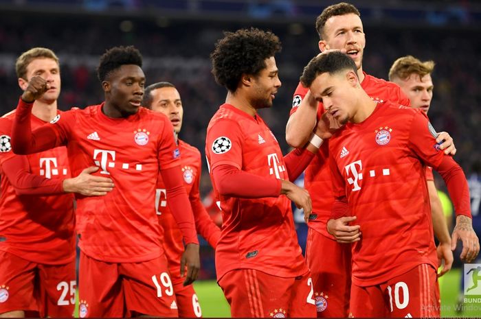 Bayern Muenchen, sempurna di fase grup Liga Champions 2019-2020.