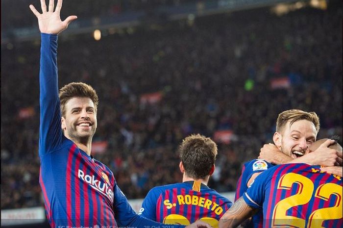 Bek tengah Barcelona, Gerard Pique.