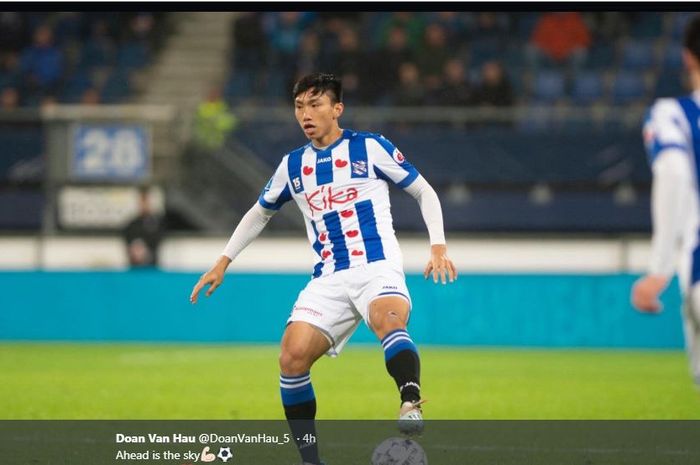 Pemain timnas U-22 Vietnam dan Heerenveen SC, Doan Van Hau.