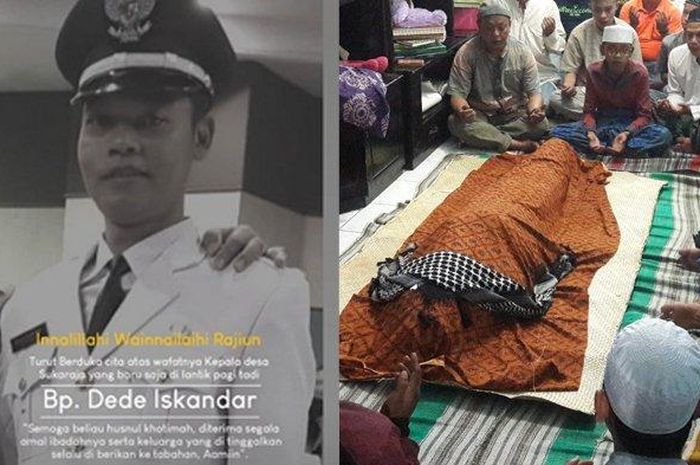 Kades yang meninggal 7 jam setelah dilantik