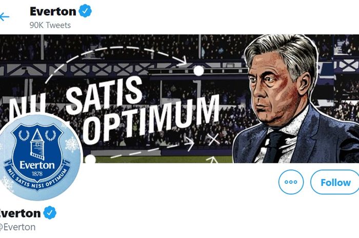 Sabtu (21/12/2019), Everton mengumumkan Carlo Ancelotti menjadi pelatih baru mereka via media sosial.