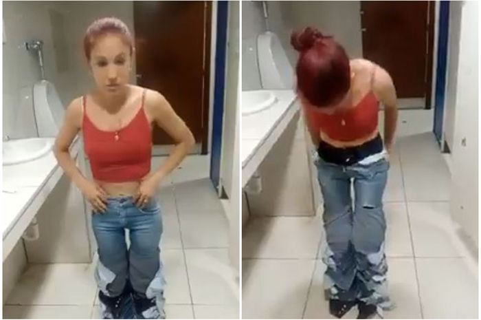 Diseret Satpam Masuk ke dalam Toilet, Wanita Ini Dipaksa Suruh Lepas Celana yang Ia Kenakan, Aksinya Bahkan Direkam dengan Kamera