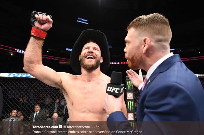 Petarung UFC asal Amerika Serikat, Donald Cerrone.