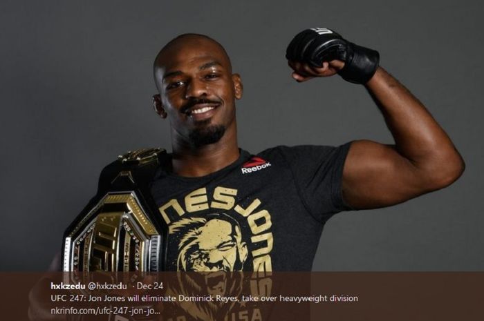 Petarung UFC light heavyweight, Jon Jones akan tetap mogok tarung.