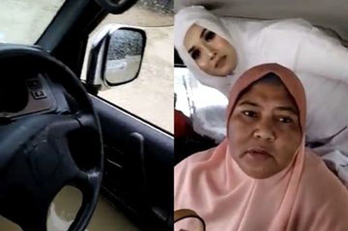 Air banjir masuk ke mobil