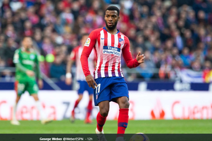 Winger Atletico Madrid, Thomas Lemar.