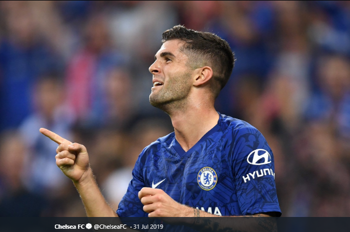 Winger Chelsea, Christian Pulisic.