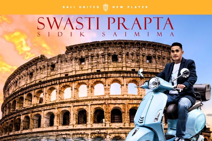 Sidik Saimima resmi bergabung ke Bali United.