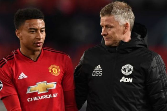 Jesse Lingard dan Ole Gunnar Solskjaer