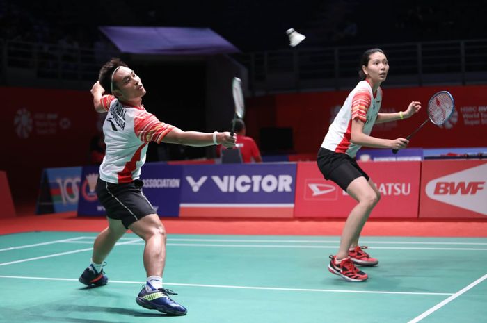 Pasangan ganda campuran Indonesia, Hafiz Faizal/Gloria Emanuelle Widjaja, tampil pada babak kedua Malaysia Masters 2020, Kamis (9/1/2020) di Axiata Arena, Kuala Lumpur.